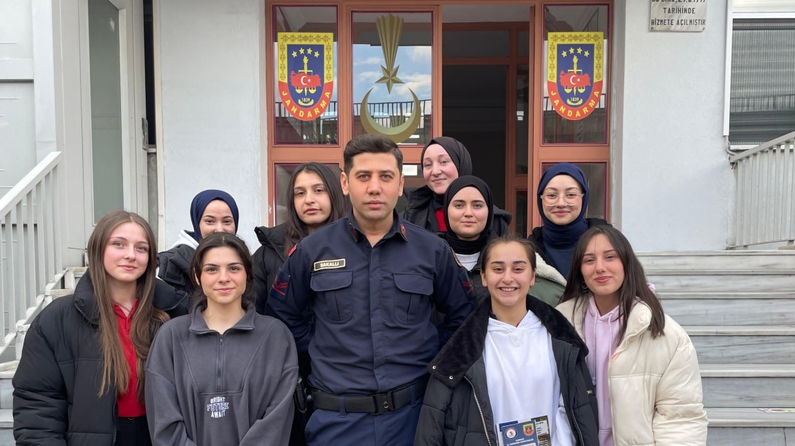 Tekkeköy İlçe Jandarma Komutanlığını Ziyaret 